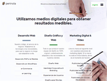 Tablet Screenshot of grupoperinola.com